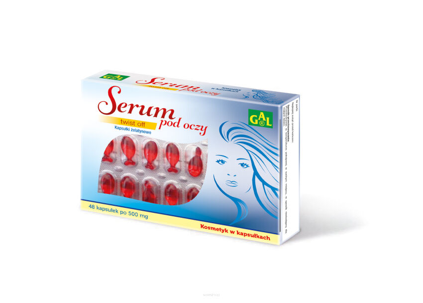 Serum pod oczy 500 mg 48 kaps.