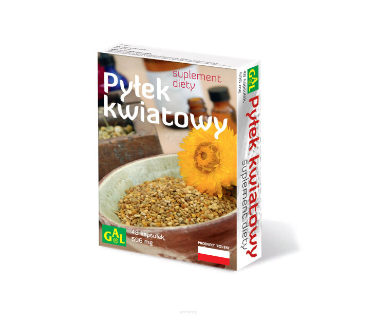 Pyłek kwiatowy 48 kaps.