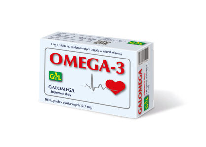Galomega 517 mg 100 kaps.