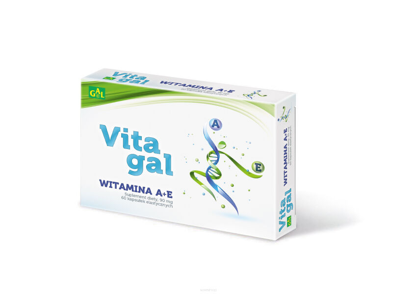 Vitagal Witamina A + E 60 kaps.